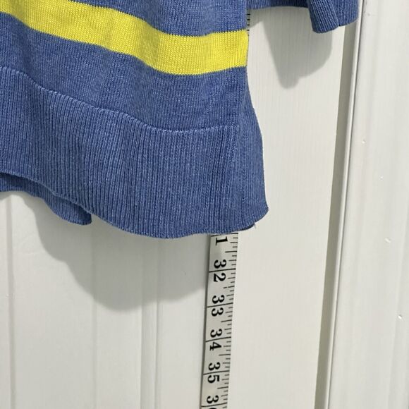 Talbots Cardigan Sweater Women's Plus Size 2x Striped Button Up Stripe - Picture 6 of 9